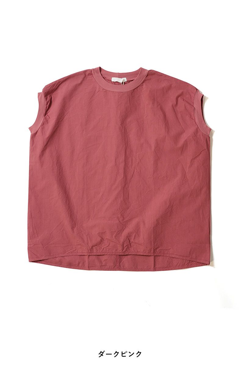 homspun(ホームスパン) コンパクトウェザー　ビッグノースリーブブラウス 5744