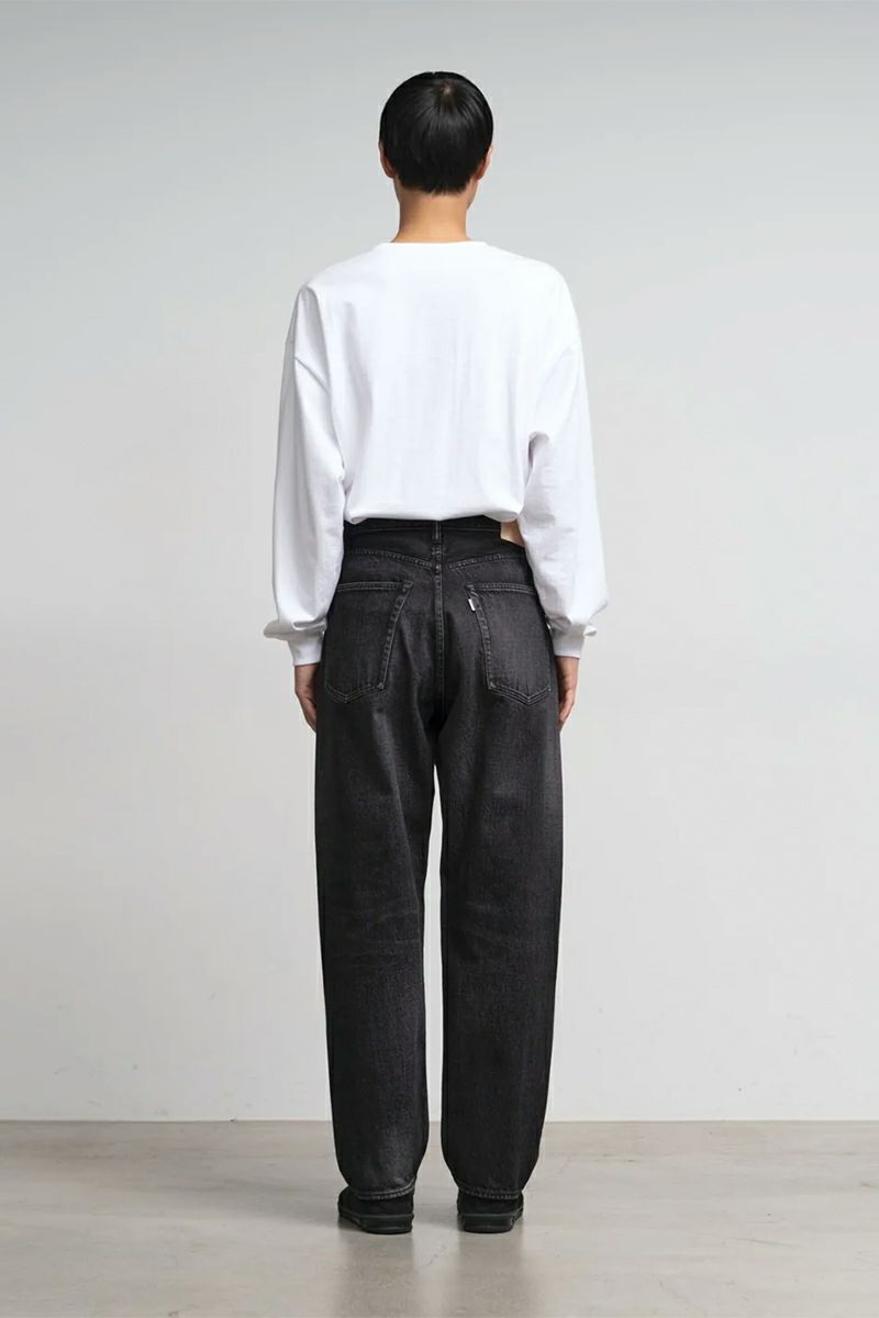 Graphpaper(グラフペーパー) Selvage Denim Five Pocket Tapered Pants -DARK FADE- セルヴィッチデニムファイブポケットテーパードパンツ ダークフェード GU253-40058DB