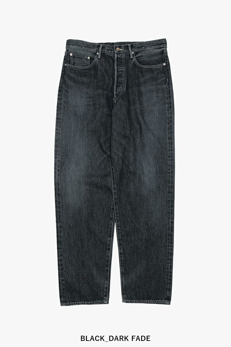 Graphpaper(グラフペーパー) Selvage Denim Five Pocket Tapered Pants -DARK FADE- セルヴィッチデニムファイブポケットテーパードパンツ ダークフェード GU253-40058DB