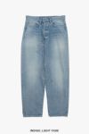 Graphpaper(グラフペーパー) Selvage Denim Five Pocket Tapered Pants -LIGHT FADE- セルヴィッチデニムファイブポケットテーパードパンツ ライトフェード GU253-40058LB