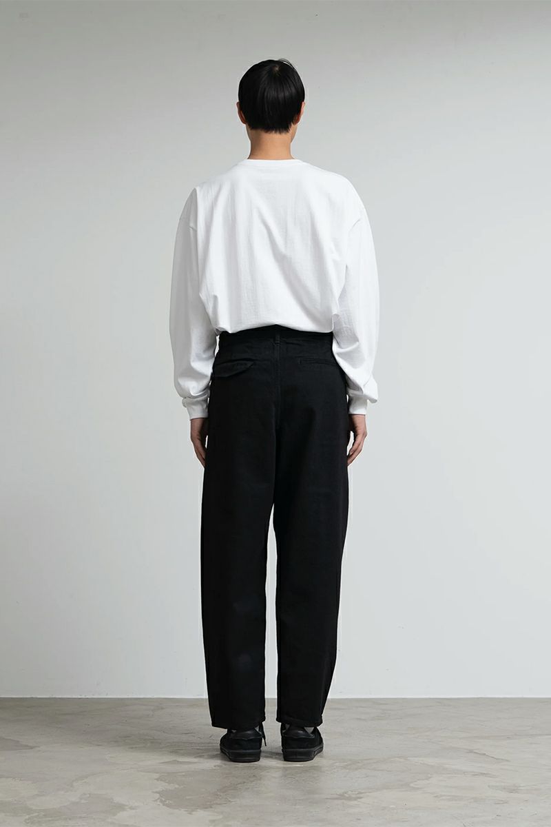 Graphpaper(グラフペーパー) Selvage Denim Two Tuck Tapered Pants セルヴィッチデニムツータックテーパードパンツ GU253-40060RB