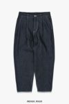 Graphpaper(グラフペーパー) Selvage Denim Two Tuck Tapered Pants セルヴィッチデニムツータックテーパードパンツ GU253-40060RB