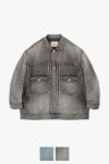 Graphpaper(グラフペーパー) Selvage Denim Jacket -LIGHT FADE- セルヴィッチデニムジャケット ライトフェード GM253-20054LB