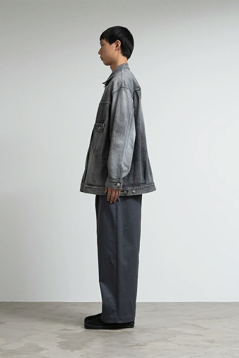 Graphpaper(グラフペーパー) Selvage Denim Jacket -LIGHT FADE- セルヴィッチデニムジャケット ライトフェード GM253-20054LB