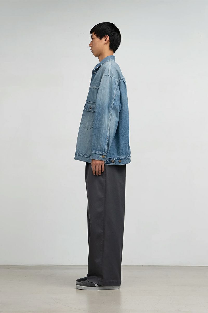 Graphpaper(グラフペーパー) Selvage Denim Jacket -LIGHT FADE- セルヴィッチデニムジャケット ライトフェード GM253-20054LB