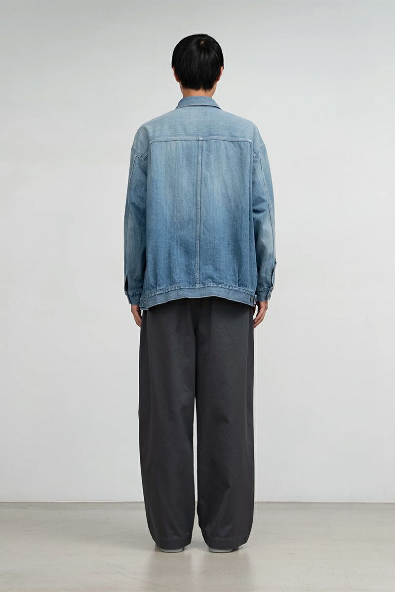 Graphpaper(グラフペーパー) Selvage Denim Jacket -LIGHT FADE- セルヴィッチデニムジャケット ライトフェード GM253-20054LB