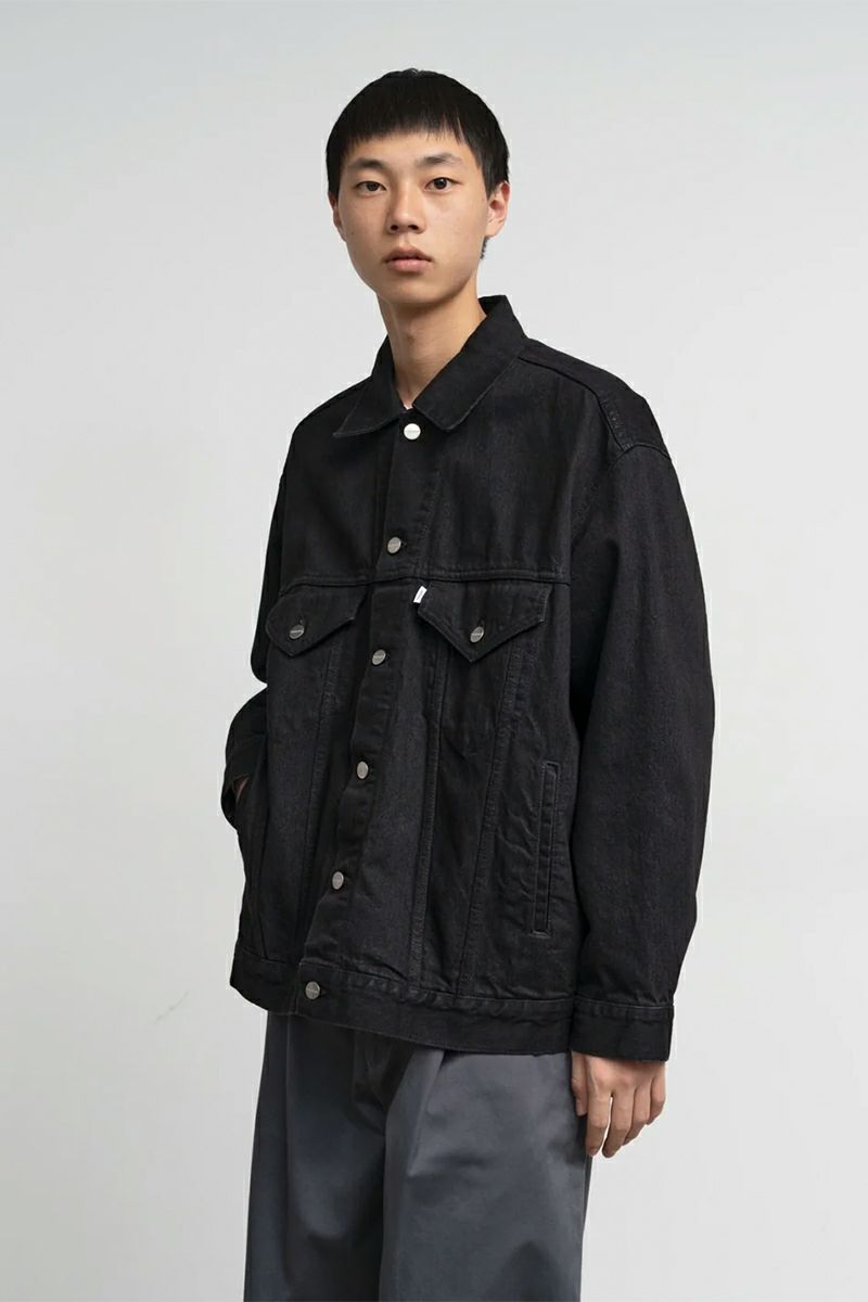 Graphpaper(グラフペーパー) Selvage Denim Trucker Jacket セルヴィッチデニムトラッカージャケット GM253-20055RB