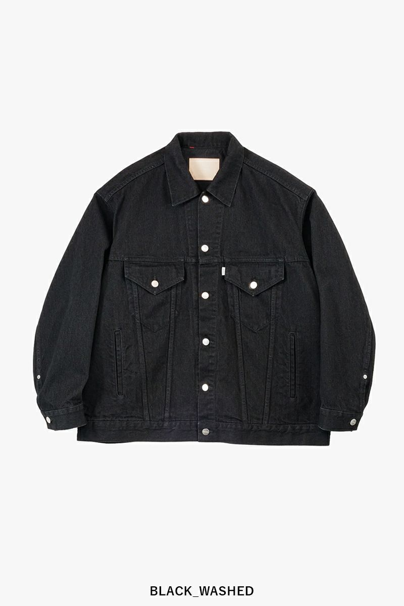 Graphpaper(グラフペーパー) Selvage Denim Trucker Jacket セルヴィッチデニムトラッカージャケット GM253-20055RB