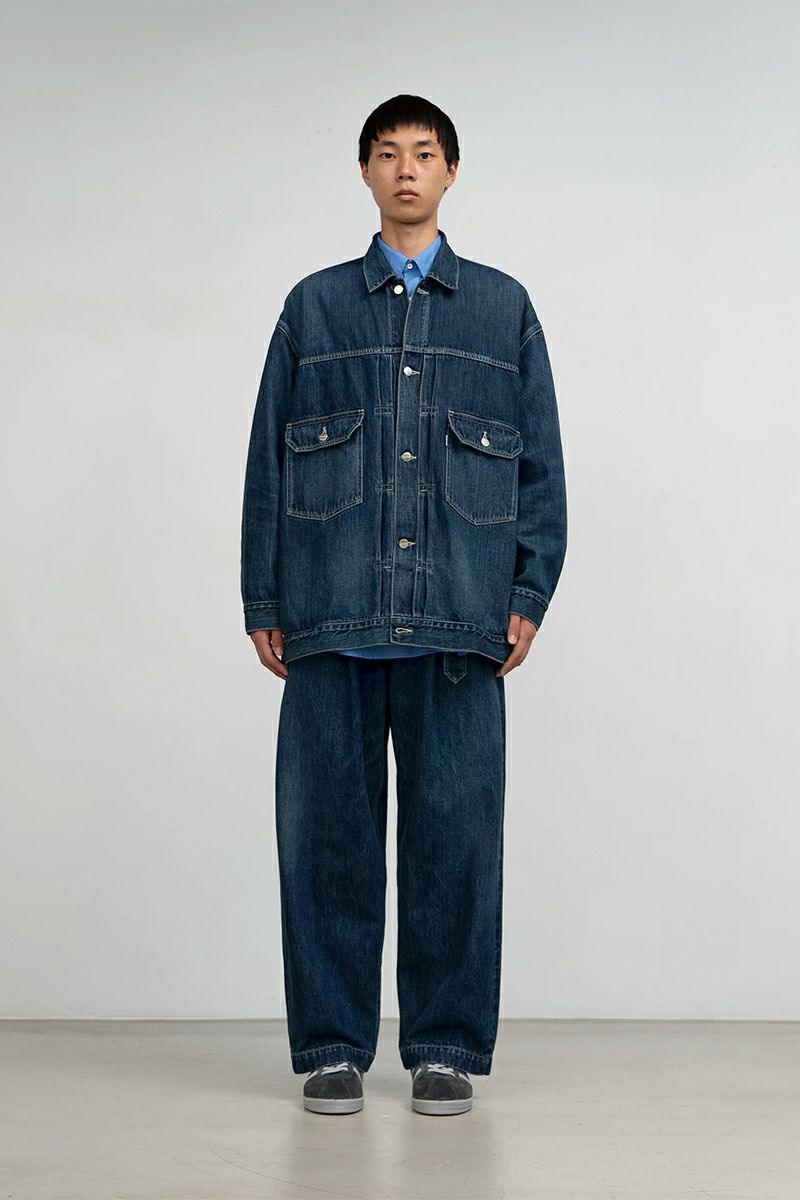 Graphpaper(グラフペーパー) Selvage Denim Jacket -DARK FADE- セルヴィッチデニムジャケット ダークフェード GM253-20054DB