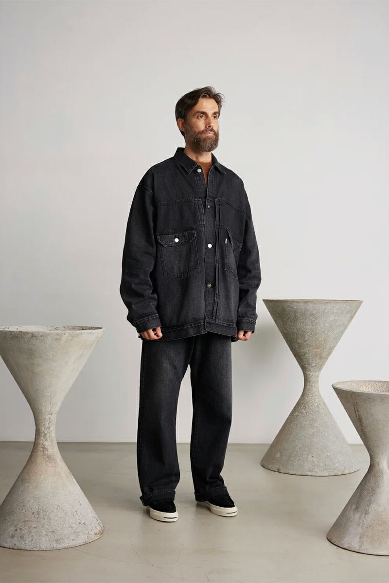 Graphpaper(グラフペーパー) Selvage Denim Jacket -DARK FADE- セルヴィッチデニムジャケット ダークフェード GM253-20054DB