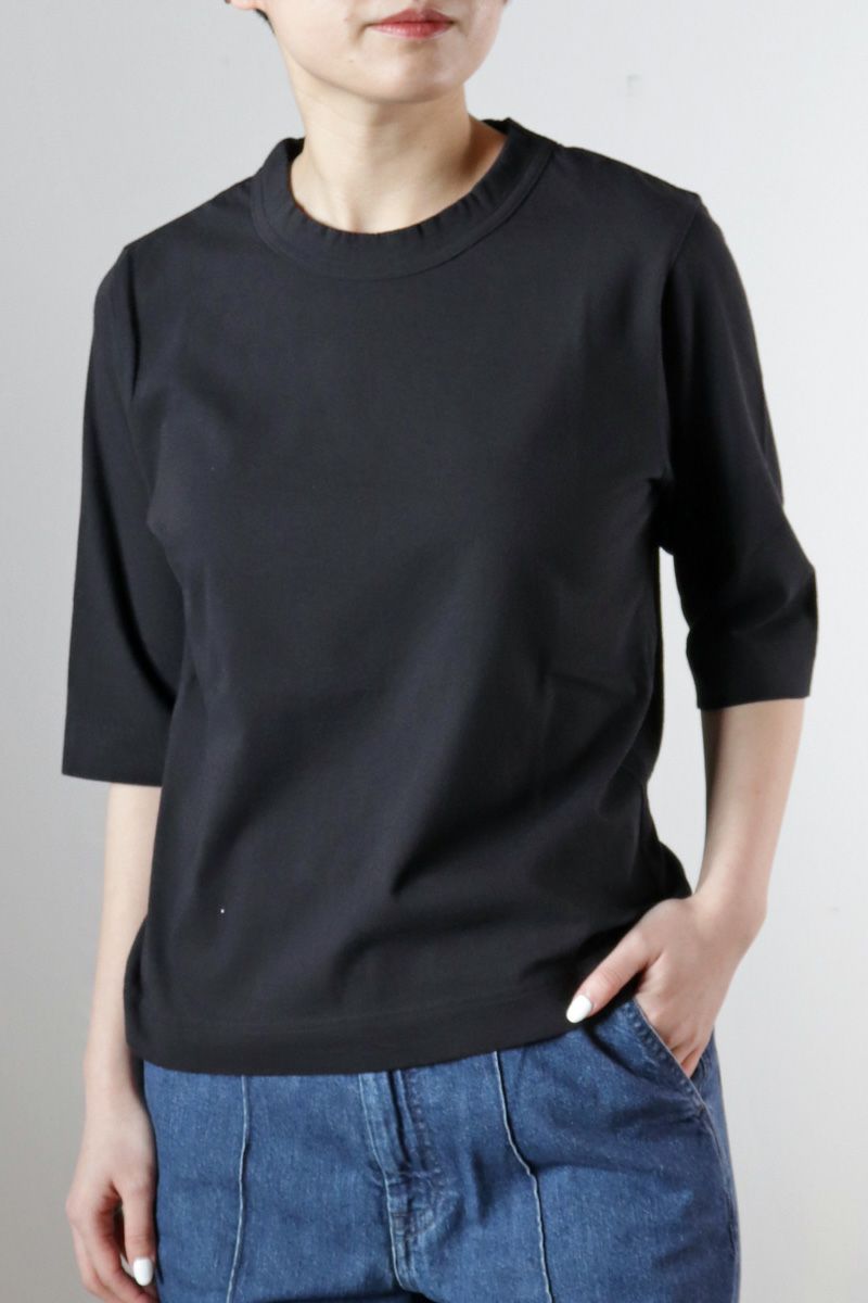 homspun(ホームスパン) 30/1天竺 6分袖Tシャツ 6370