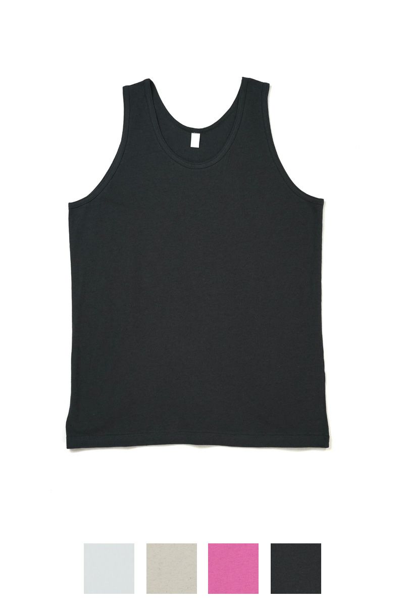 homspun(ホームスパン)  コットンリネン天竺　タンクトップ　カットソー　 6531