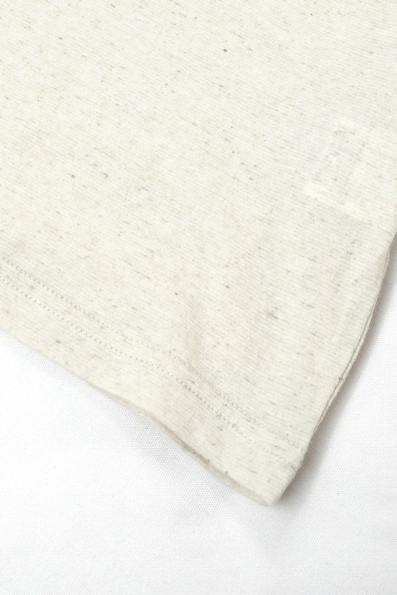 homspun(ホームスパン)  コットンリネン天竺　タンクトップ　カットソー　 6531