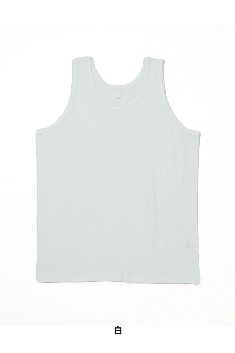 homspun(ホームスパン)  コットンリネン天竺　タンクトップ　カットソー　 6531