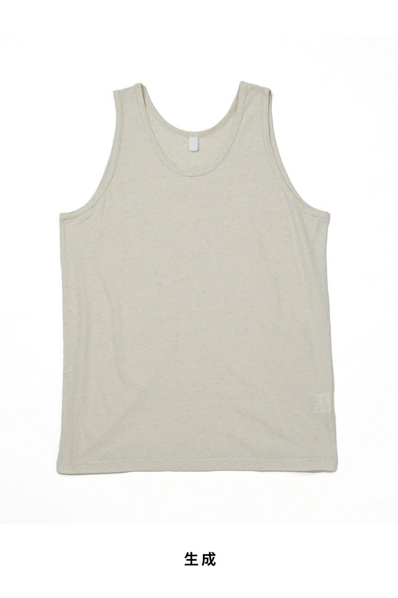 homspun(ホームスパン)  コットンリネン天竺　タンクトップ　カットソー　 6531