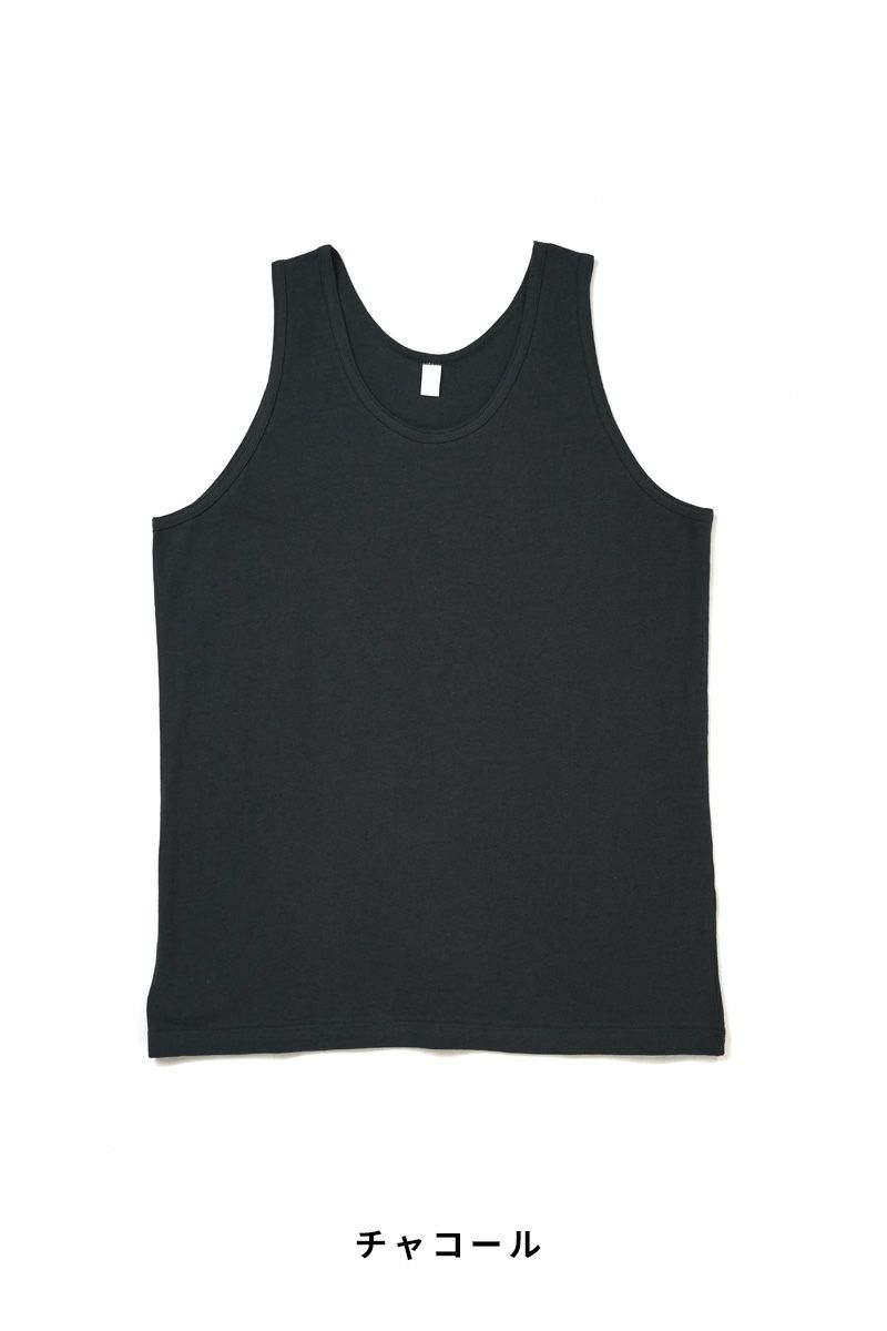 homspun(ホームスパン)  コットンリネン天竺　タンクトップ　カットソー　 6531