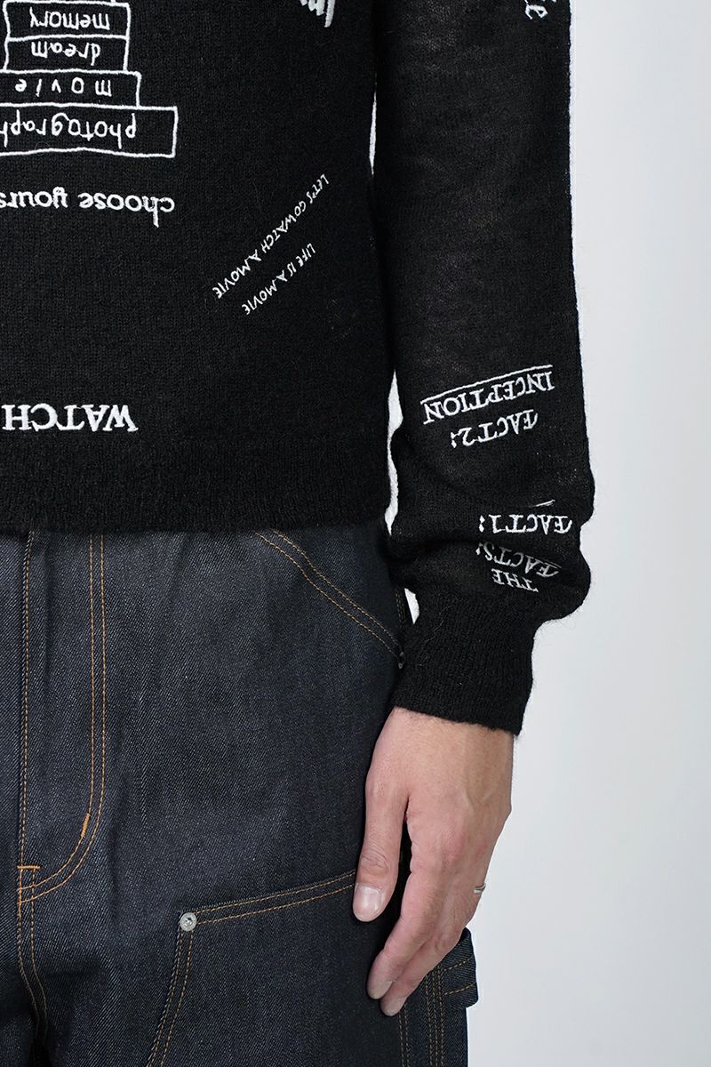 DAIRIKU(ダイリク)  "TATTOO" Mohair Tite Knit タトゥーモヘアタイトニット 25AW K1