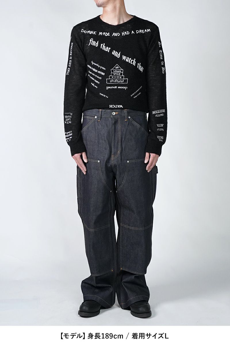 DAIRIKU(ダイリク)  "TATTOO" Mohair Tite Knit タトゥーモヘアタイトニット 25AW K1