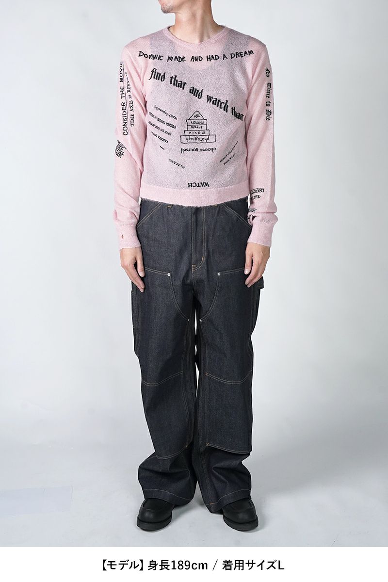 DAIRIKU(ダイリク)  "TATTOO" Mohair Tite Knit タトゥーモヘアタイトニット 25AW K1