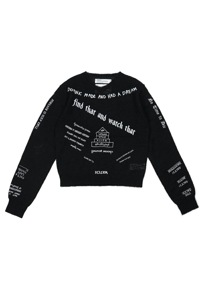 DAIRIKU(ダイリク)  "TATTOO" Mohair Tite Knit タトゥーモヘアタイトニット 25AW K1