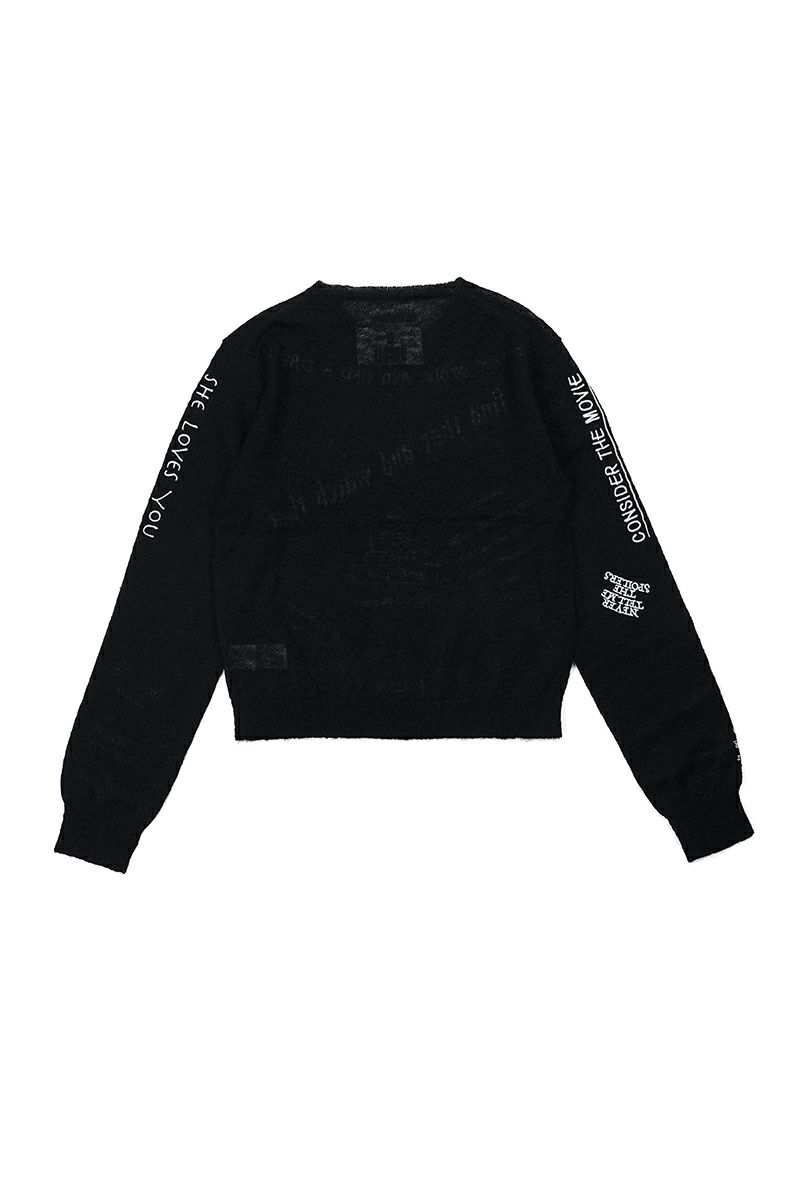 DAIRIKU(ダイリク)  "TATTOO" Mohair Tite Knit タトゥーモヘアタイトニット 25AW K1