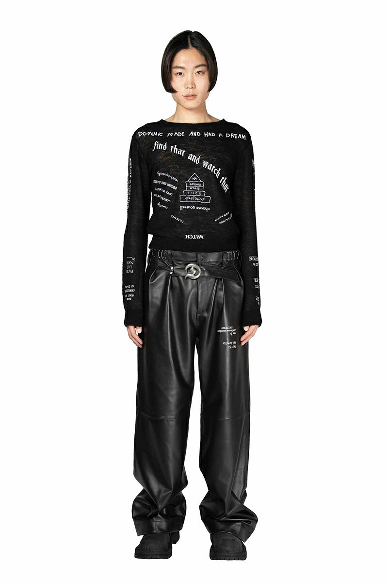 DAIRIKU(ダイリク)  "TATTOO" Mohair Tite Knit タトゥーモヘアタイトニット 25AW K1