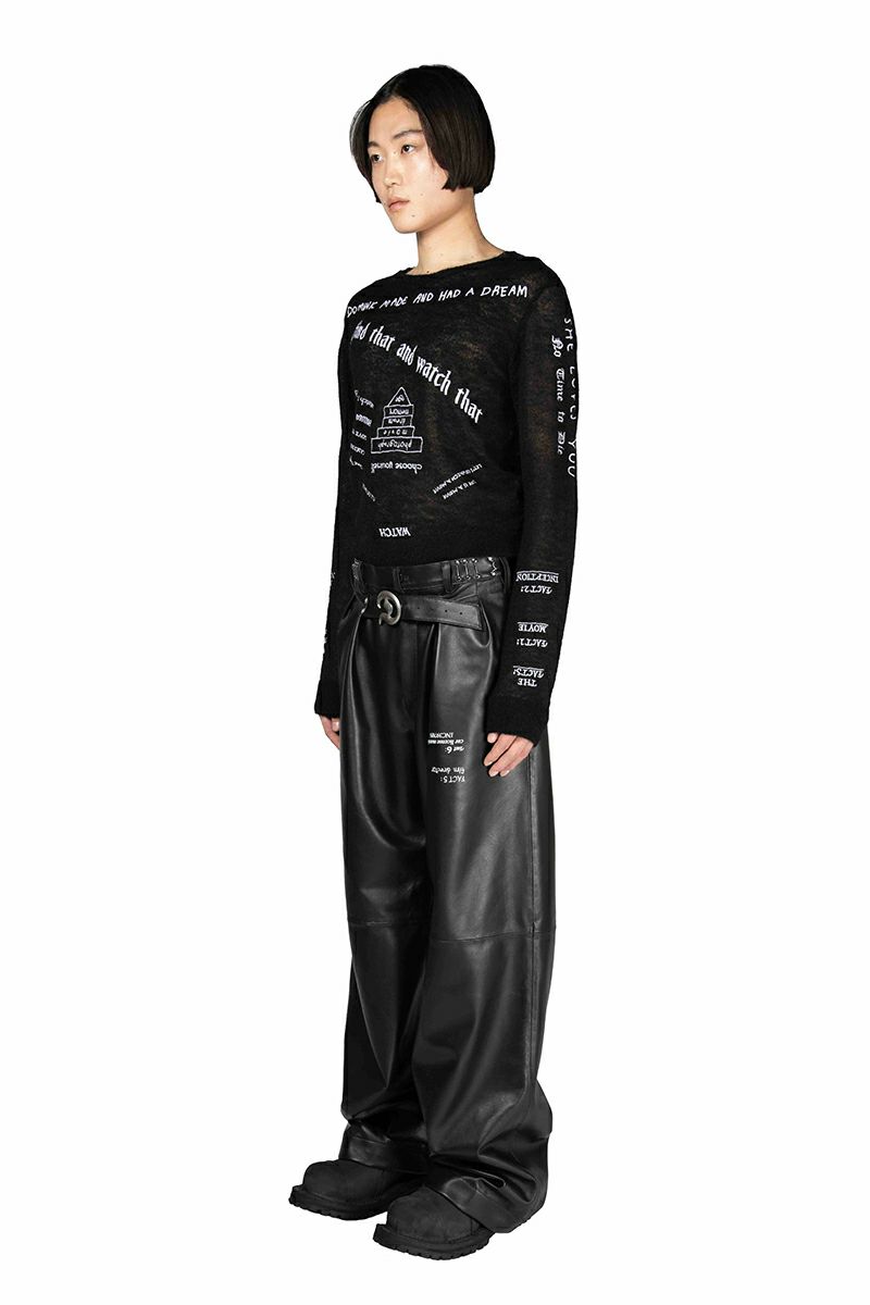 DAIRIKU(ダイリク)  "TATTOO" Mohair Tite Knit タトゥーモヘアタイトニット 25AW K1