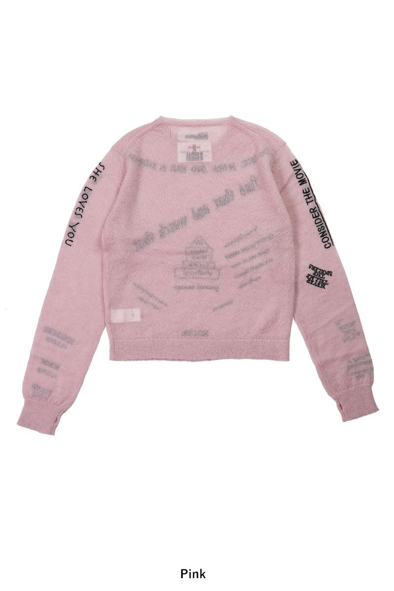 DAIRIKU(ダイリク)  "TATTOO" Mohair Tite Knit タトゥーモヘアタイトニット 25AW K1