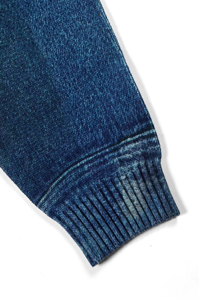 DAIRIKU(ダイリク) Tuck In Denim Transcription Knit 25AW K6