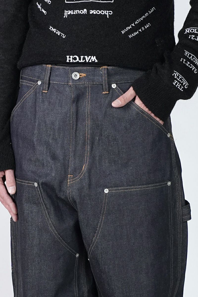 DAIRIKU(ダイリク)  Rigid Painter Denim Wide Pants リジットペインターデニムワイドパンツ 25AW RD3