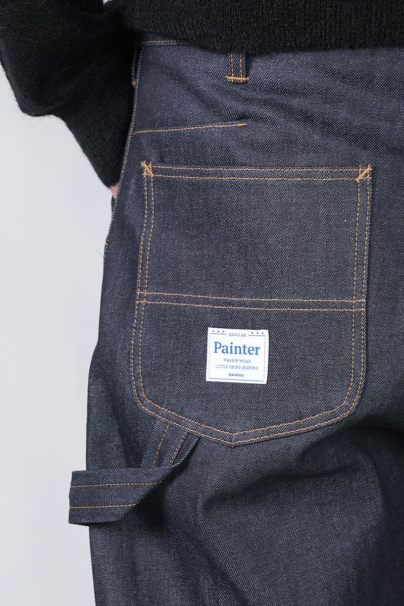 DAIRIKU(ダイリク)  Rigid Painter Denim Wide Pants リジットペインターデニムワイドパンツ 25AW RD3