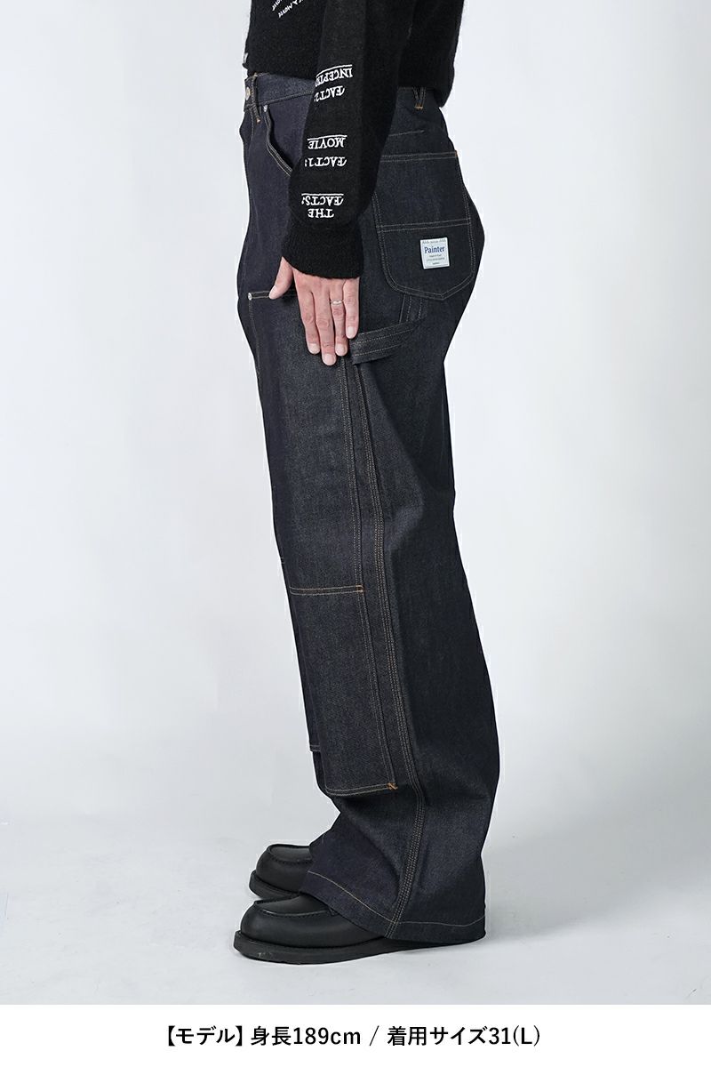 DAIRIKU(ダイリク)  Rigid Painter Denim Wide Pants リジットペインターデニムワイドパンツ 25AW RD3