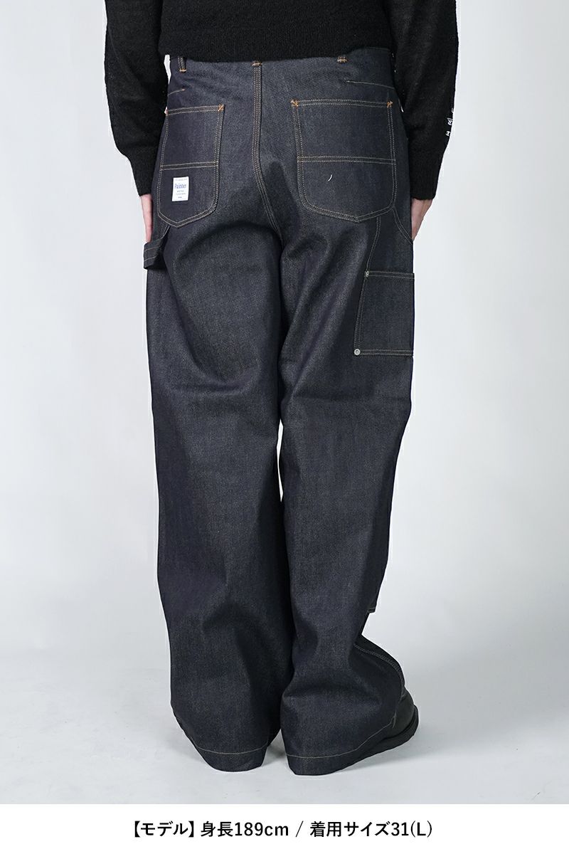 DAIRIKU(ダイリク)  Rigid Painter Denim Wide Pants リジットペインターデニムワイドパンツ 25AW RD3