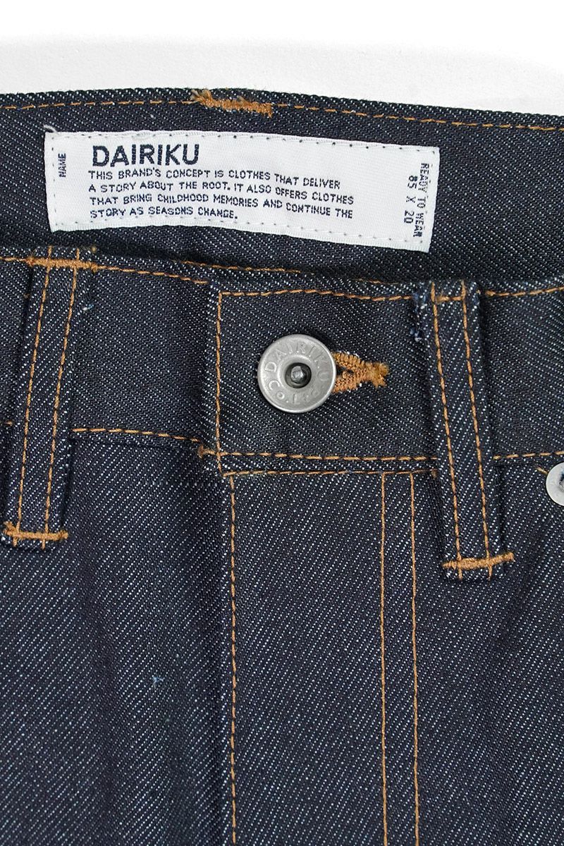 DAIRIKU(ダイリク)  Rigid Painter Denim Wide Pants リジットペインターデニムワイドパンツ 25AW RD3