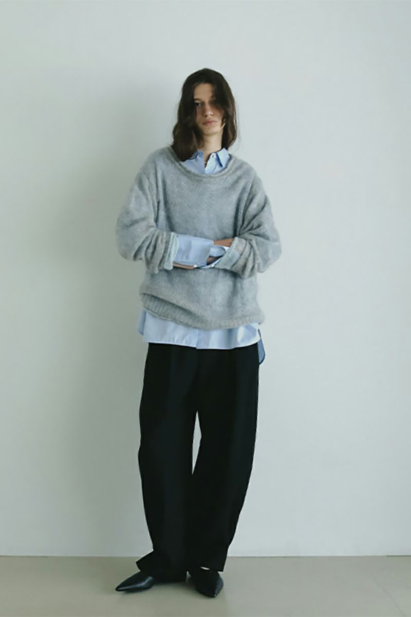 ETRE TOKYO(エトレトウキョウ) スーパーキッドモヘヤニットプルオーバー 1225411035