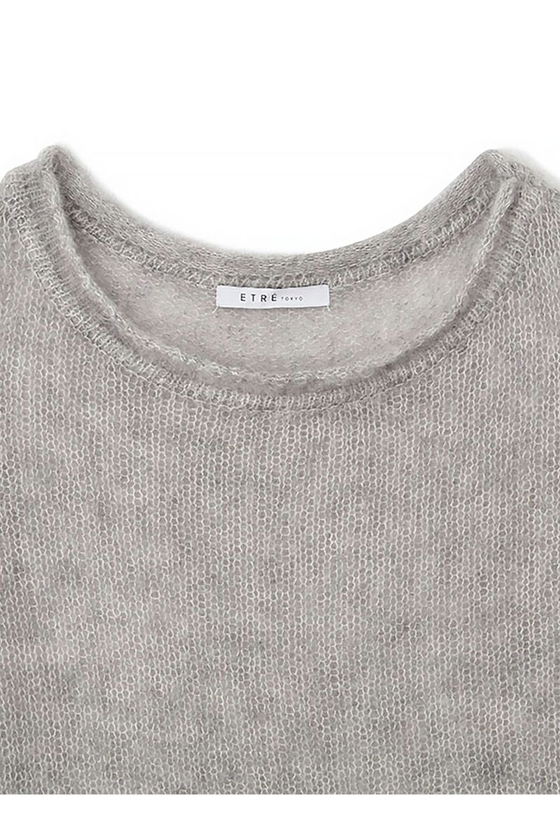 ETRE TOKYO(エトレトウキョウ) スーパーキッドモヘヤニットプルオーバー 1225411035