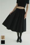 CLANE(クラネ) TUCK DETAIL FLARE SKIRT タックディティールフレアスカート 19109-6042