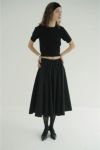 CLANE(クラネ) TUCK DETAIL FLARE SKIRT タックディティールフレアスカート 19109-6042