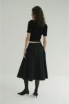 CLANE(クラネ) TUCK DETAIL FLARE SKIRT タックディティールフレアスカート 19109-6042