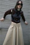 CLANE(クラネ) TUCK DETAIL FLARE SKIRT タックディティールフレアスカート 19109-6042