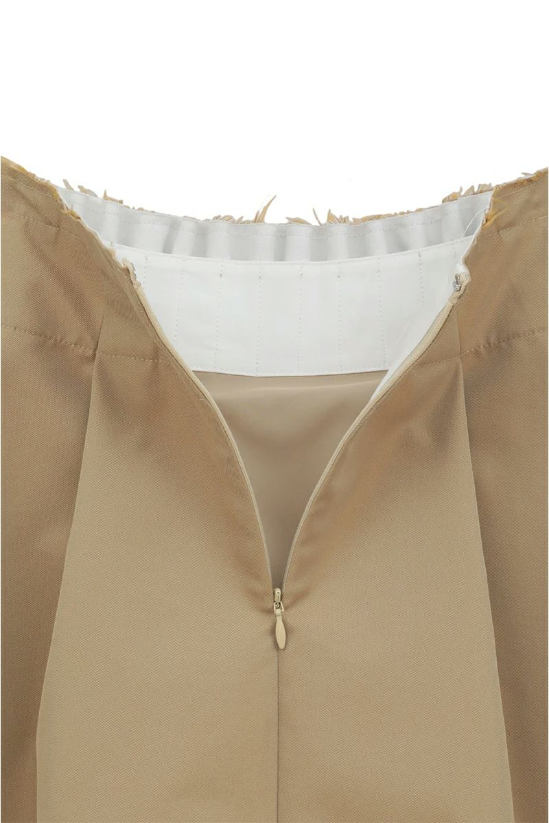 CLANE(クラネ) TUCK DETAIL FLARE SKIRT タックディティールフレアスカート 19109-6042