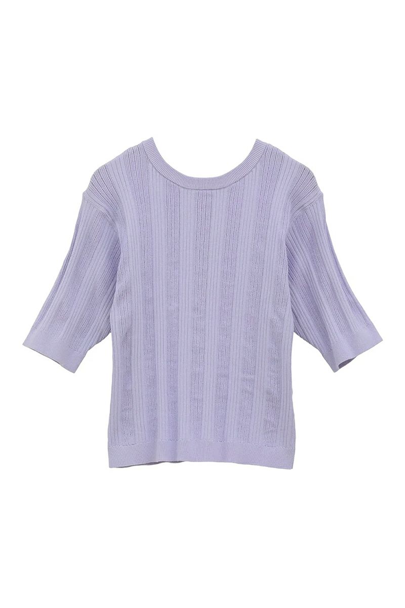 CLANE(クラネ) W FACE RIB KNIT CARDIGAN ダブルフェイスリブニットカーディガン 19106-2012