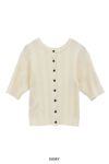 CLANE(クラネ) W FACE RIB KNIT CARDIGAN ダブルフェイスリブニットカーディガン 19106-2012