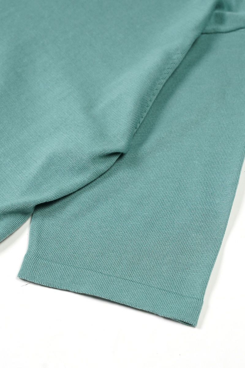 homspun(ホームスパン) ソフトコンパクトヤーン 半袖プルオーバー 7840