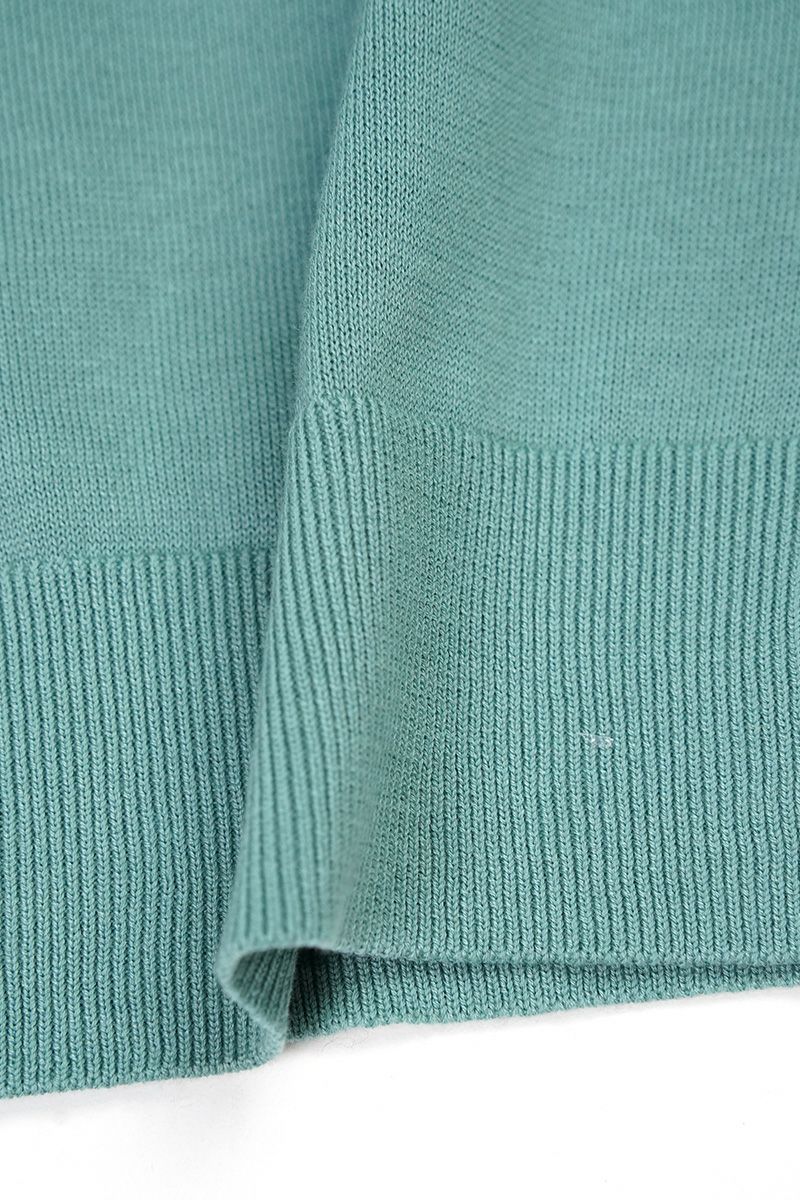 homspun(ホームスパン) ソフトコンパクトヤーン 半袖プルオーバー 7840