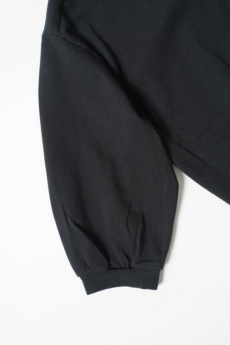 30/1天竺　六分袖Vネックプルオーバー　コットンカットソー　6545 