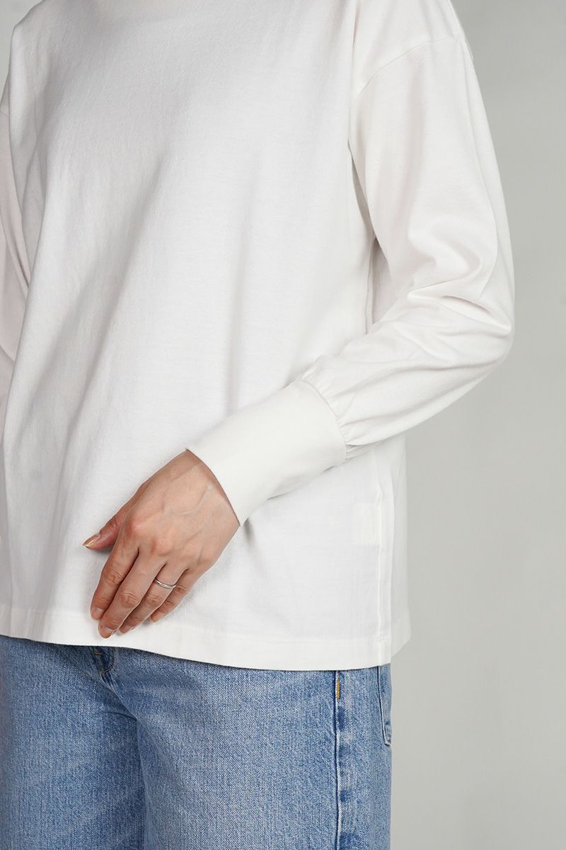 40/2天竺　タートルネックカットソー　232-6527 