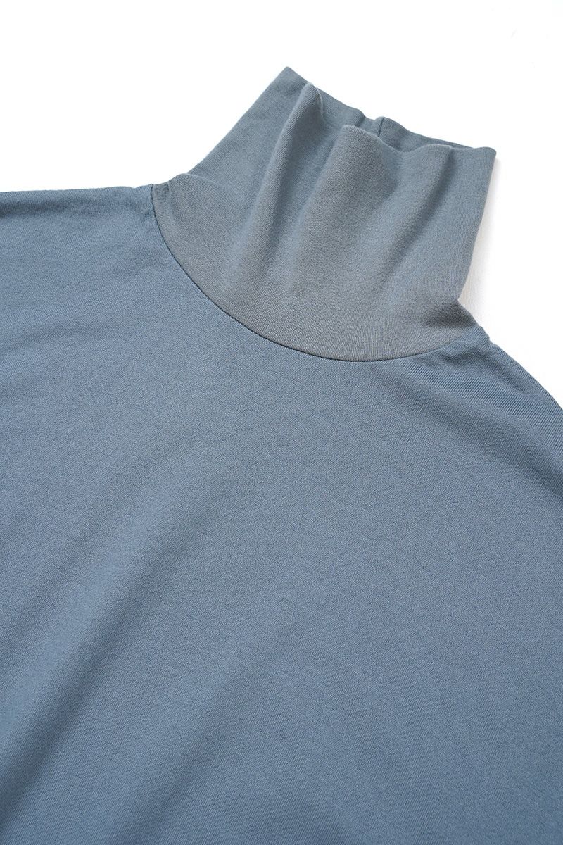 40/2天竺　タートルネックカットソー　232-6527 