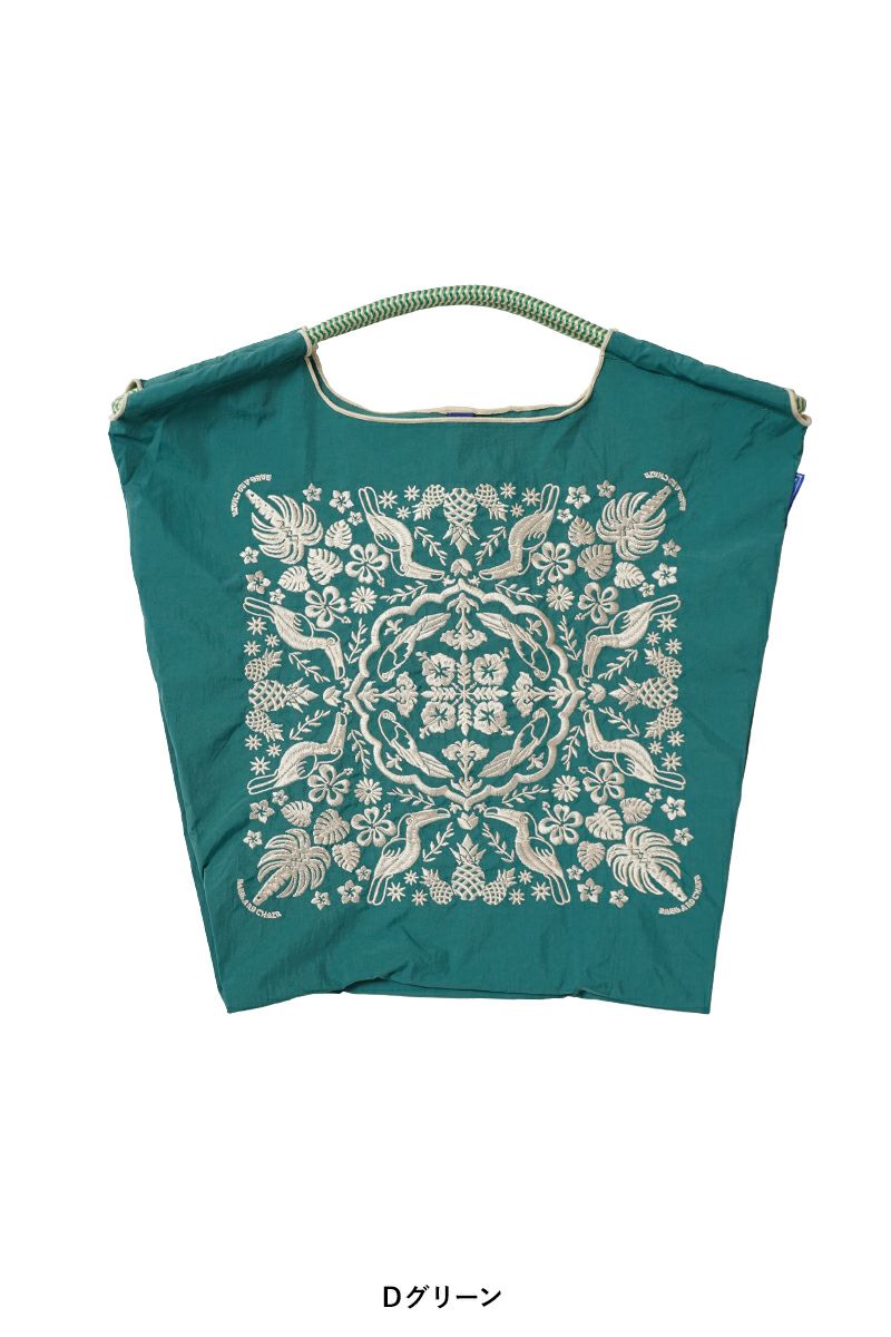 Ball & Chain(ボールアンドチェーン) HAWAII BANDANA (M) ハワイアンバンダナ(M) ショッピングバック トートバッグ 301062