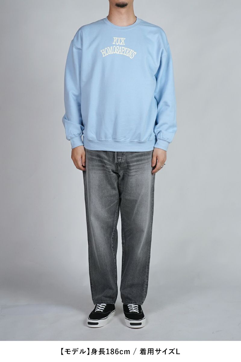 High Scream Center(ハイスクリームセンター)  F××K HOMOSAPIENS ホモサピエンススウェット HSC25FW-CT06